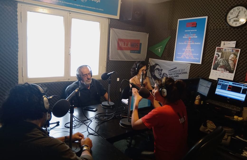 Entrevista realizada en VillaNos Radio