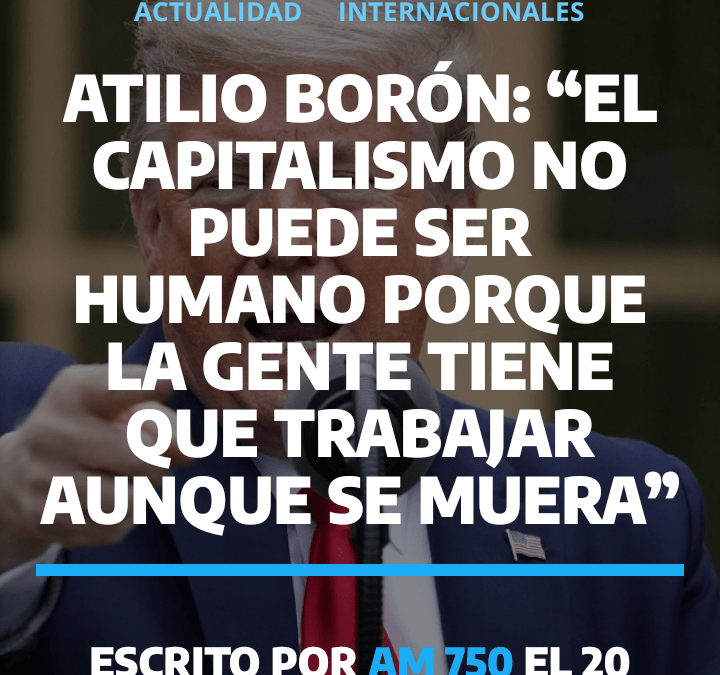 Entrevista del 20 de abril por la AM 750