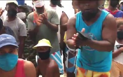 Los pescadores de Chuao le dedican una rítmica melodía a Donald Trump