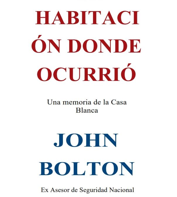 Libro de John Bolton