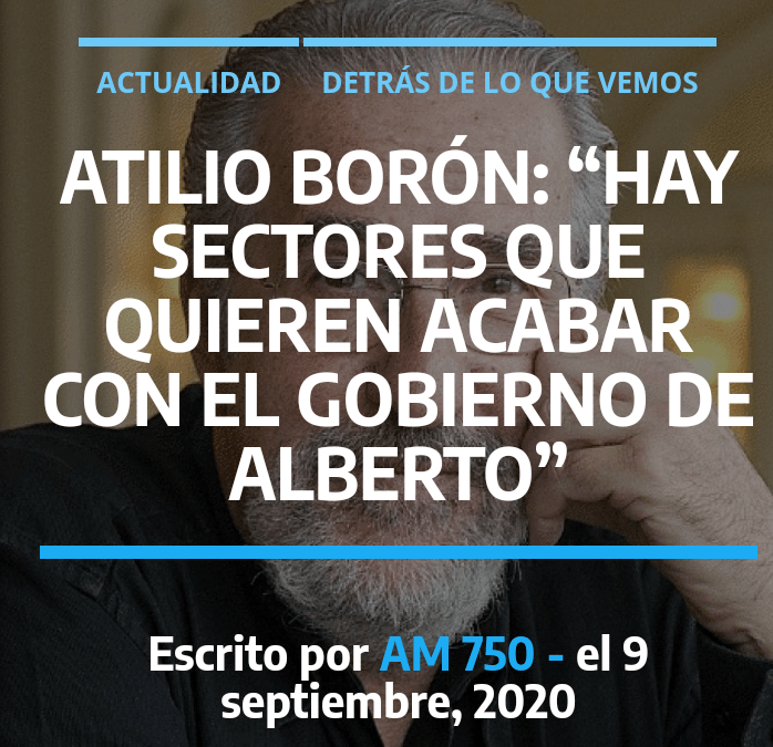 Entrevista en Detrás de lo que vemos