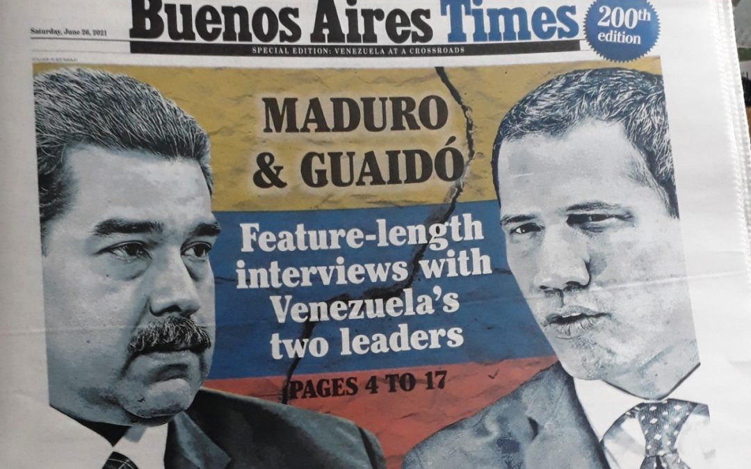 Maduro dialoga con un periodista de verdad