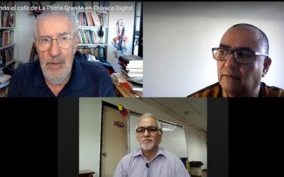 Conversando el café de La Patria Grande en Crónica Digital