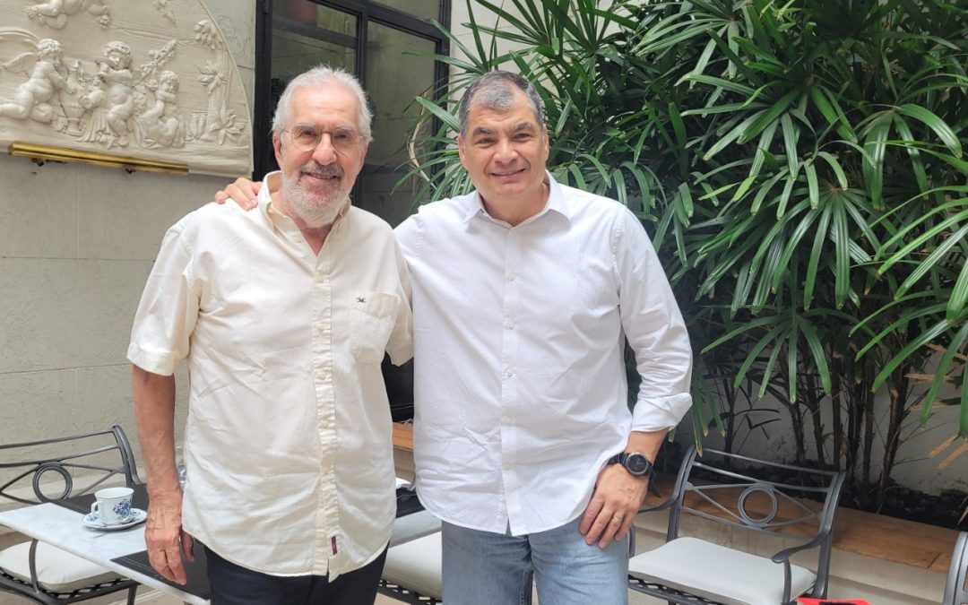Encuentro con el ex presidente Rafael Correa