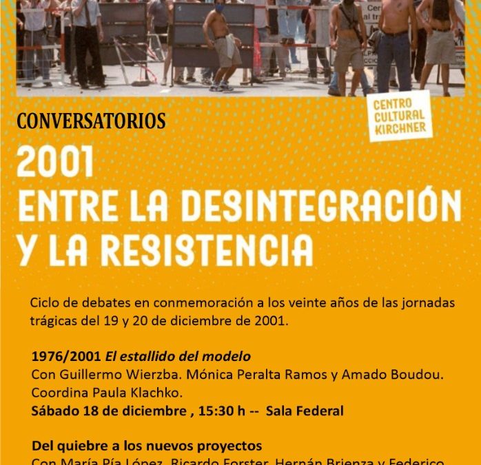 Grabación del panel sobre “Democracias Condicionadas”