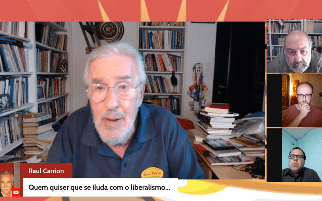 COMPARTO EL VIDEO DE MI CONFERENCIA DE HOY SOBRE EL NEOLIBERALISMO EN AMÉRICA LATINA ORGANIZADA POR  PAO COM OVO, UN CANAL DE TELEVISIÓN ALTERNATIVO BASADO EN PORTO ALEGRE