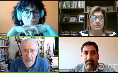 Charla virtual con Pasqualina Curcio sobre “Las Venas Abiertas de América Latina en la post-pandemia”, organizada por la Federación Judicial Argentina