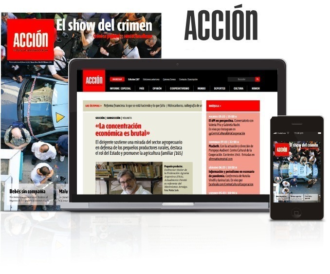 Comparto entrevista que me hiciera la Revista Acción, publicación del Instituto Movilizador de Fondos Cooperativos  (IMFC)