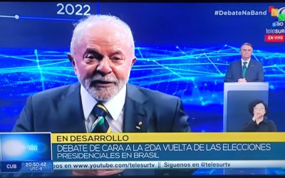 Debate Lula-Bolsonaro en la cadena Bandeirantes