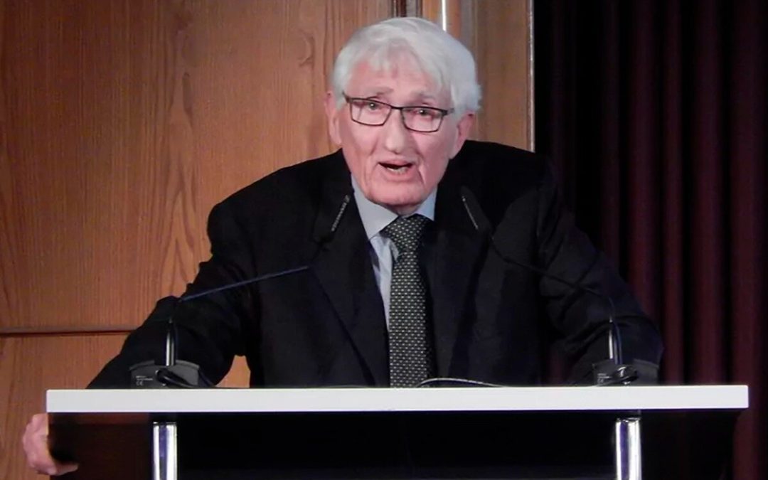 Occidente la saca tarjeta roja a Jürgen Habermas, mi nota para Página/12