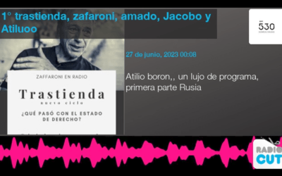 Recortes del programa La Trastienda, de Raúl Zaffaroni