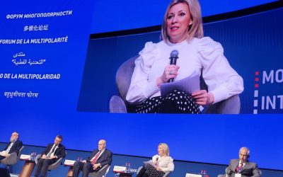 Discurso de María Saharova en Moscú