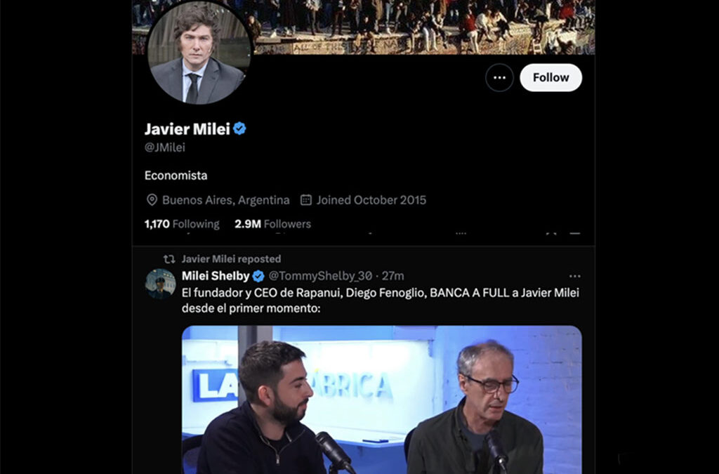 Milei y la degradación política